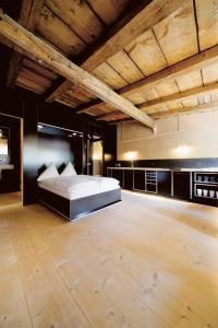 Postel nebo postele na pokoji v ubytování Gästehaus berge Ferienwohnungen