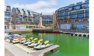 Výhled na řeku, která protéká v blízkosti apartmánu