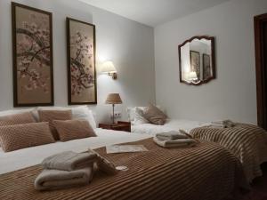 Postel nebo postele na pokoji v ubytování Casa Rural Erletxe