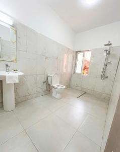 Koupelna v ubytování Studio à Saint Louis