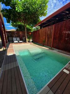 La alberca dentro o cerca de Apartamento Villas Luna