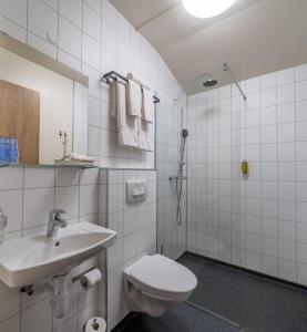 Ένα μπάνιο στο Guesthouse Mikael