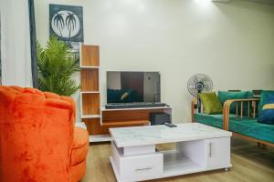 Posezení v ubytování Urban Haven