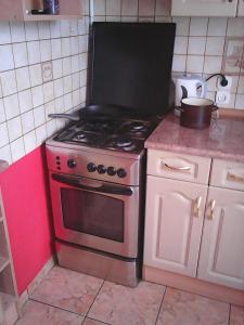 Η κουζίνα ή μικρή κουζίνα στο Kawalerka u MISKA