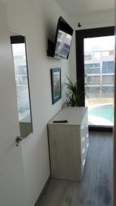 Μια τηλεόραση ή/και κέντρο ψυχαγωγίας στο Atico de Lux Zahara