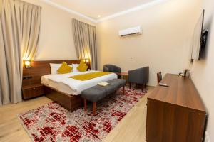 Μια τηλεόραση ή/και κέντρο ψυχαγωγίας στο Volta Serene Hotel