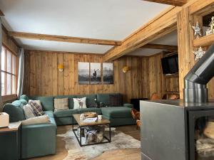 Et opholdsområde på chalet clémentine