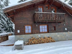 chalet clémentine om vinteren