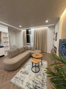 Posezení v ubytování BI Suite