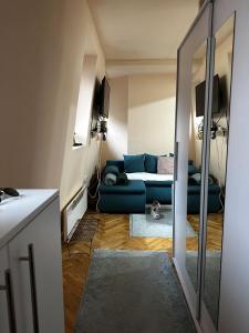 Χώρος καθιστικού στο Loft