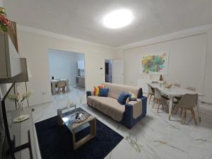 Posezení v ubytování Luxury Apartment