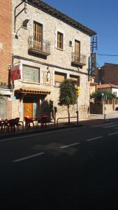 The building in which a vendégházakat is located