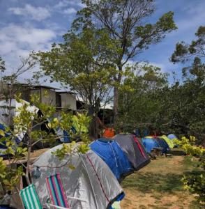 Un jardín fuera de Acampamento Aloha Solemar