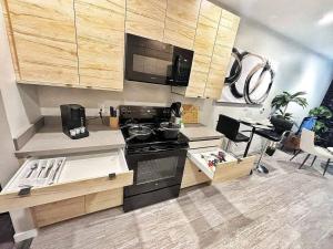 Η κουζίνα ή μικρή κουζίνα στο Inkstone Studio