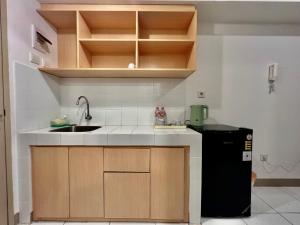 Η κουζίνα ή μικρή κουζίνα στο Engel House at Tokyo Riverside Apartment