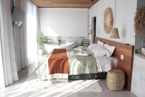 Postel nebo postele na pokoji v ubytování Villa di Ayuruoca