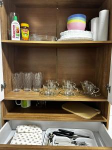 Η κουζίνα ή μικρή κουζίνα στο HOME 111 - Casa completa em Petrolina +9 φωτογραφίες