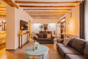 Posezení v ubytování Casa Chirreas