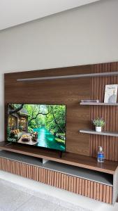 TV a/nebo společenská místnost v ubytování 5 minutes from Barra do Garças