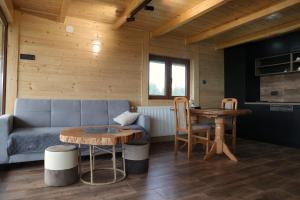 Χώρος καθιστικού στο Vila Vis