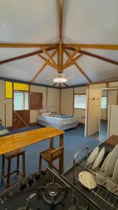 Köök või kööginurk majutusasutuses Cabana Candeia