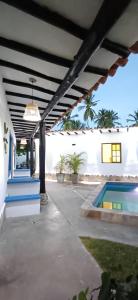 Swimmingpoolen hos eller tæt på Chilli's Posada