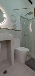 Et badeværelse på Chilli's Posada