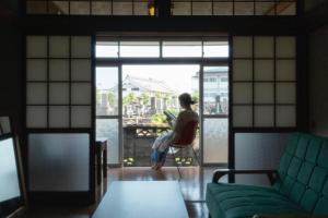 Posezení v ubytování Town Inn "Mountain and Morning" - Vacation STAY 59164v