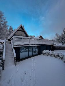 Το Black Cabin Pohorje - Luxury Retreat τον χειμώνα +27 φωτογραφίες