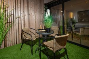 Zahrada ubytování Thermo'Spa - Gîte Spa Privatif