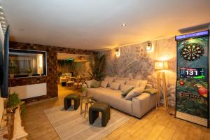 Posezení v ubytování Thermo'Spa - Gîte Spa Privatif