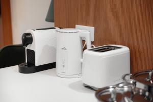 Παροχές για τσάι/καφέ στο Rotunda Residence - with terrace near Prague Castle