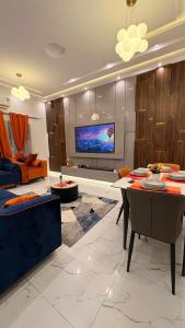 Χώρος καθιστικού στο Best place appartement