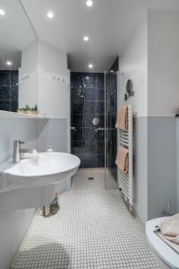 Koupelna v ubytování Ney la Meer