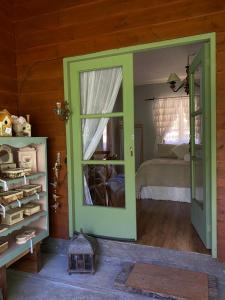 Ένα ή περισσότερα κρεβάτια σε δωμάτιο στο Alojamiento el Arrayán