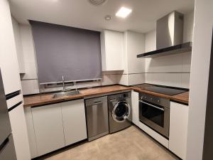 Η κουζίνα ή μικρή κουζίνα στο Los Molinos