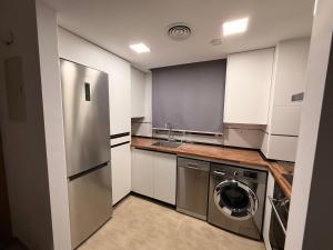 Η κουζίνα ή μικρή κουζίνα στο Los Molinos +7 φωτογραφίες