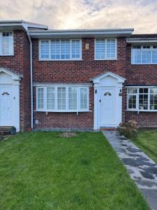 Bygningen som feriehuset ligger i