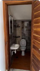 Koupelna v ubytování Tekrour- la case des hotes - Chambre individuelle avec piscine et terrasse + 37 fotografií