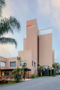 a rendering of the exterior of a hotel at Marriott Hotel Buenos Aires Ezeiza Airport in Ezeiza