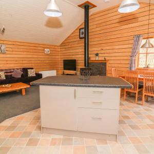 Χώρος καθιστικού στο Alpaca cabin-mountain view-hot tub-rural retreat