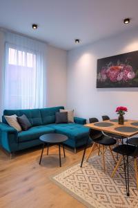 Posezení v ubytování Dimi Living Oberhausen & mit Küche