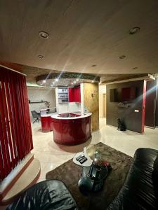 Posezení v ubytování Beni Deluxe 1