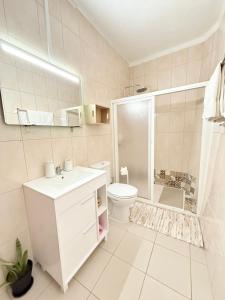 Phòng tắm tại Casa D'Olívia