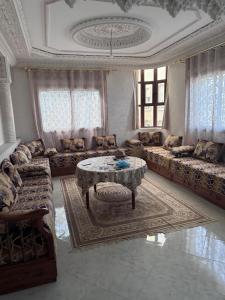 Posezení v ubytování appartement location vacances Tanger