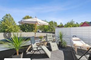 Μπαλκόνι ή βεράντα στο Rønningen Panorama