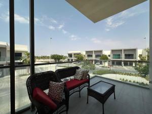 Χώρος καθιστικού στο Modern Luxury Villa with Private Pool by Voyage