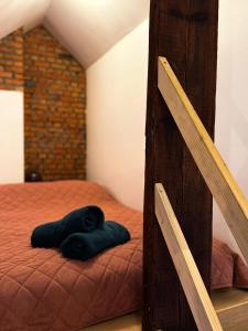 Postel nebo postele na pokoji v ubytování NEW Luna residences - in the city center