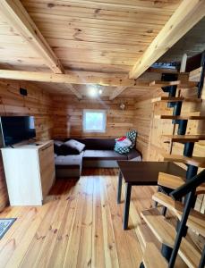 Μια τηλεόραση ή/και κέντρο ψυχαγωγίας στο Domki letniskowe