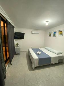 Postel nebo postele na pokoji v ubytování Habitación independiente cerca al aeropuerto 2
